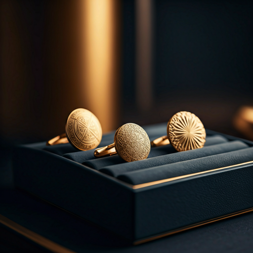 Gold Cufflinks